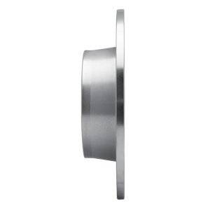 Audi A6 Quattro Brake Rotor (1) - Rear Left - R1 Concepts - Drilled & Slotted - Silver - `99-`02